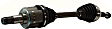 Front, Driver Side Axle Assembly, Front Wheel Drive