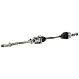 2007 Toyota Avalon - Front, Passenger Side Axle Assembly, Supplied with Standard Neoprene Outboard Boot, New, 3.5L 6Cyl