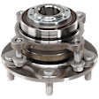 2007-2021 Toyota Tundra - Front, Driver or Passenger Side Wheel Hub, With Bearing, 5 x 5.91 in. Bolt Pattern