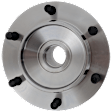 Front, Driver or Passenger Side Wheel Hub, With Bearing, 6 x 5.5 in. Bolt Pattern, RWD