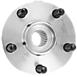 Front, Driver or Passenger Side Wheel Hub, 5 Lugs, With Bearing