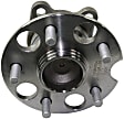 Rear, Driver Side Wheel Hub, With Bearing, 5 x 4.5 in. Bolt Pattern, FWD