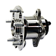Rear, Driver or Passenger Side Wheel Hub, with Bearing, FWD