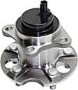 Rear, Driver or Passenger Side Wheel Hub, with Bearing, FWD