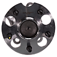Rear, Passenger Side Wheel Hub, With Bearing, With Sensor, 5 x 4.5 in. Bolt Pattern, FWD