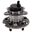 Rear, Passenger Side Wheel Hub, With Bearing, With Sensor, 5 x 4.5 in. Bolt Pattern, FWD