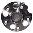 Rear, Driver Side Wheel Hub, With Bearing, With Sensor, 5 x 4.5 in. Bolt Pattern, FWD