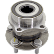 Rear, Driver or Passenger Side Wheel Hub, 5 Lugs, With Bearing, RWD