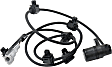 Rear, Driver Side ABS Speed Sensor, 8 Cyl., 4.7L Engine