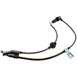Rear, Passenger Side ABS Speed Sensor, With Harness