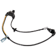 Rear, Passenger Side ABS Speed Sensor, With Harness