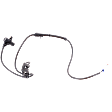 2003-2008 Pontiac Vibe - Front, Passenger Side ABS Speed Sensor, 4 Cyl., 1.8L Engine