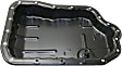 Oil Pan, 2.5L/2.7L Engines, 4 Cylinder, Black, Steel