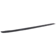 Smooth Bed Rail Cap, Black, Plastic