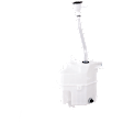 Washer Reservoir, With Pump, 4 Cyl., 2.5L Engine