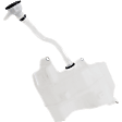 Washer Reservoir, With Pump, Without Sensor, With Filler Neck
