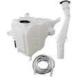 1995-2004 Toyota Tacoma - Washer Reservoir, With Pump, Without Sensor, With Filler Neck