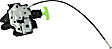 Trunk Lock Actuator, 4 Cyl., 2.5L, Engine 2ARFE, ASV50