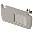 Passenger Side Sun Visor, Gray, Sold Individually