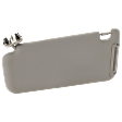 Passenger Side Sun Visor, Gray, Sold Individually