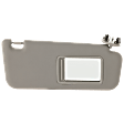 Passenger Side Sun Visor, Gray, Sold Individually