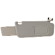 Passenger Side Sun Visor, Gray, Sold Individually