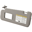 2008 Toyota Highlander - Sun Visor, Gray - Driver Side