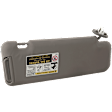 2008 Toyota Highlander - Sun Visor, Gray - Driver Side