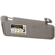 2008 Toyota Highlander - Sun Visor, Gray - Driver Side