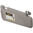2008 Toyota Highlander - Sun Visor, Gray - Driver Side