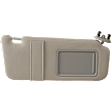 2010 Toyota Camry - Sun Visor, For Models Without Sunroof - Passenger Side