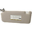 2010 Toyota Camry - Sun Visor, For Models Without Sunroof - Passenger Side