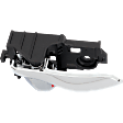 Front Or Rear, Passenger Side Chrome Interior Door Handle