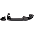 Front Or Rear, Passenger Side Primed Exterior Door Handle, Without Key Hole