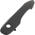 Front, Passenger Side Or Rear, Driver And Passenger Side Exterior Door Handle, Primed, With Key Hole