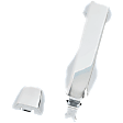 2017 Subaru Impreza - Front, Passenger Side Chrome Exterior Door Handle, Without Key Hole, Sedan, For Models Without Smart Entry System