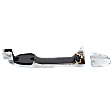 2017 Subaru Impreza - Front, Passenger Side Chrome Exterior Door Handle, Without Key Hole, Sedan, For Models Without Smart Entry System