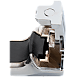 2017 Subaru Impreza - Front, Passenger Side Chrome Exterior Door Handle, Without Key Hole, Sedan, For Models Without Smart Entry System