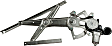 Front, Passenger Side Power Window Regulator, with Motor
