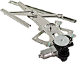 Front, Passenger Side Power Window Regulator, with Motor