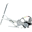 Front, Driver Side Power Window Regulator, With Motor