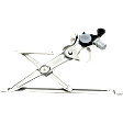 Front, Passenger Side Window Regulator, Power, USA Built Vehicle