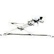 Front, Passenger Side Window Regulator, Power, USA Built Vehicle