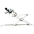 Front, Driver Side Window Regulator, Power, USA Built Vehicle