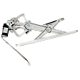 Front, Passenger Side Power Window Regulator, With Motor