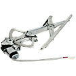 Front, Passenger Side Power Window Regulator, With Motor