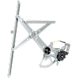Front, Passenger Side Power Window Regulator, With Motor