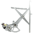 Front, Passenger Side Power Window Regulator, With Motor