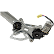 Front, Passenger Side Power Window Regulator, With Motor