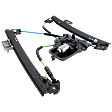 Front, Passenger Side Power Window Regulator, With Motor